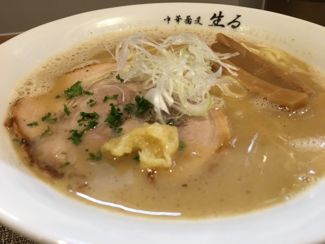 名古屋で濃厚な塩ラーメンやつけ麺を食べたい人におすすめ!「中華蕎麦　生る」