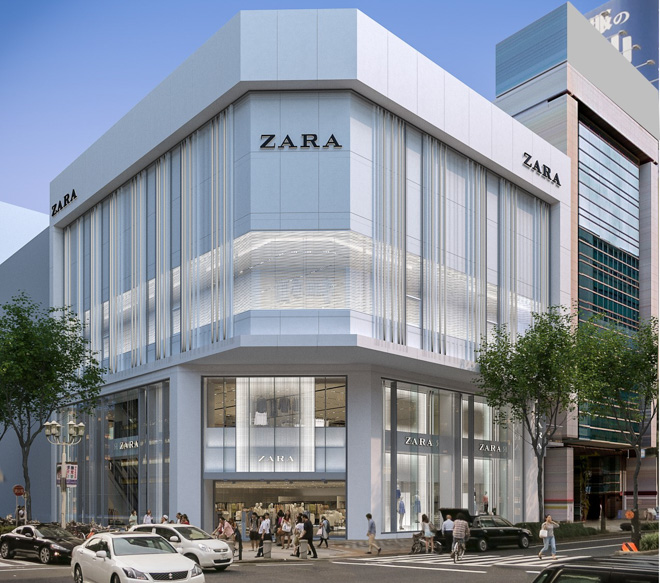 新たな商業ビル誕生！東海エリア最大の「ZARA 名古屋店」が栄に8月オープンへ