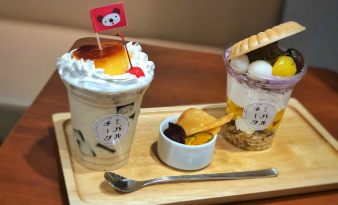 名古屋パルコ30周年とCheek35周年を記念したコラボカフェ「喫茶パルチーク」