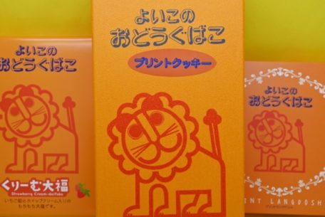 ライオンマークの「よいこのおどうぐばこ」がお菓子に！名駅エリアとオンラインで販売