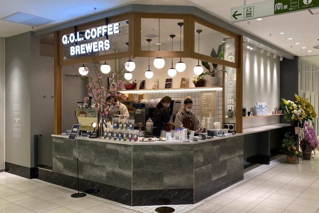 名古屋PARCOにコーヒースタンド『Q.O.L. COFFEE BREWERS』 がOPEN - 20220415 1236 094df8f8389b152d0a98edf5948f1d15