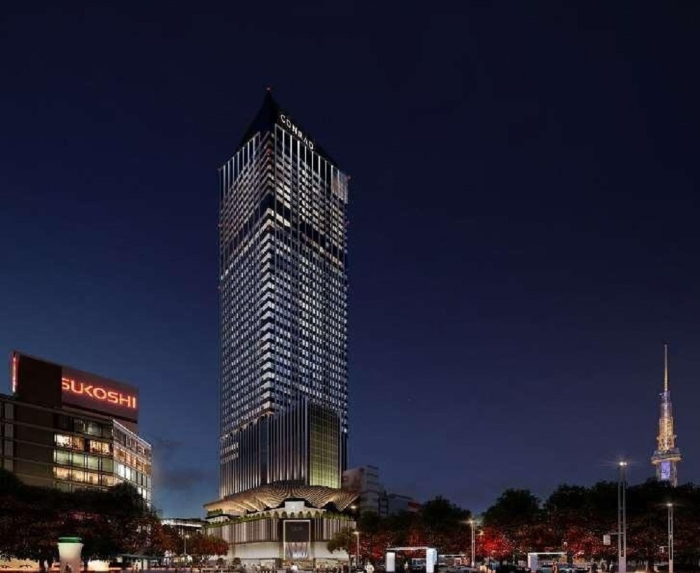 2026年夏、栄に新たなシンボルタワーが誕生。高級ホテル『コンラッド名古屋』や商業施設、映画館もオープン予定！ - ob0