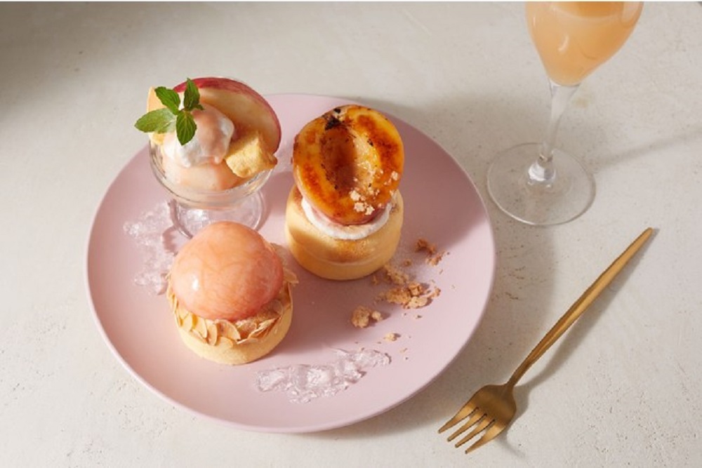 旬のフルーツ“桃”を贅沢に味わうスイーツ。名古屋ラシックの『FLIPPER’S』から発売中！