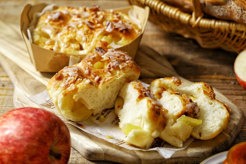 秋限定、旬を楽しむりんごのパン。「GRANDIR（グランディール）」より、青森県産ふじのりんごを使用した新作が登場！ - sub2 1 2