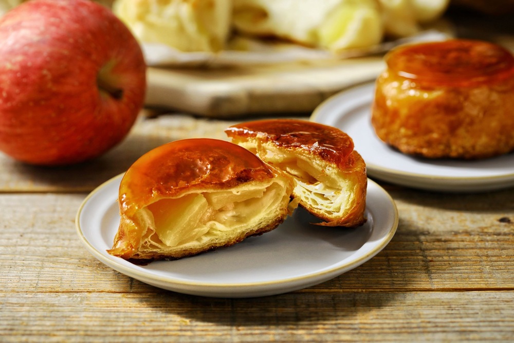 秋限定、旬を楽しむりんごのパン。「GRANDIR（グランディール）」より、青森県産ふじのりんごを使用した新作が登場！